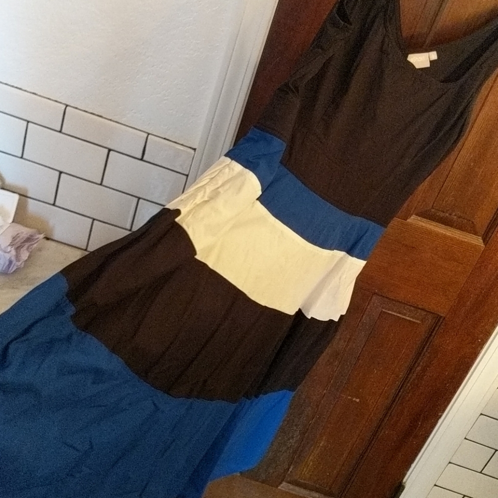 eshakti Striped Dress M/L